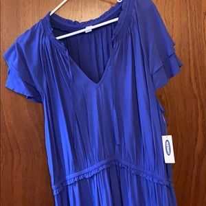 Long Blue XL Old Navy Dress